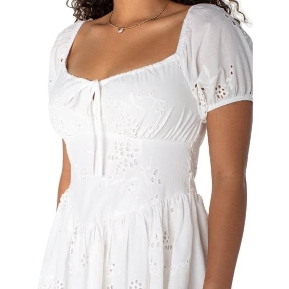 NWT White Celebrity Pink Bridgerton Dress Size M